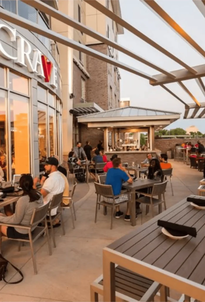 Crave patio